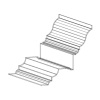 FC 1010-6 Ruffner 6 Cornice